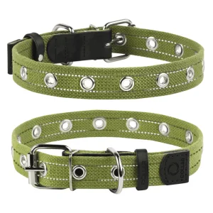 Нашийник для собак Collar зі світовідбиваючою стрічкою безрозмірний 25мм/52см (бавовна)