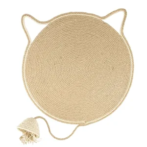 Пухнастики Дряпка-килимок для котів, джут, сізаль, 50 см