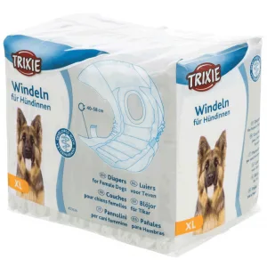Trixie Подгузники для собак, размер XL 40-58 см, 12 шт.