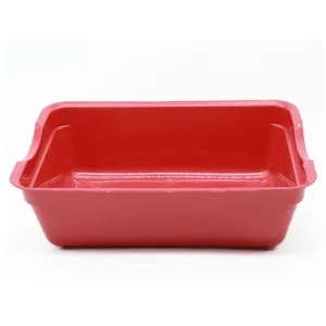 Туалет Дніпро для котів, глибокий без сітки, 40х27х12см, помаранчевий