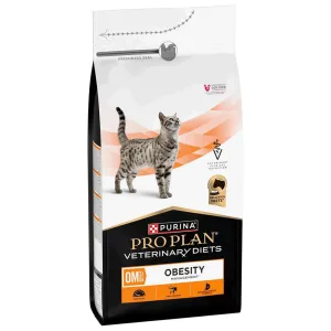 Pro Plan OM ST/OX Obesity Management Сухий корм для котів для зниження надмірної маси тіла, з куркою, 1,5 кг